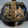 Bavarian Infantry Officers Pickelhaube with Case Visuel 4